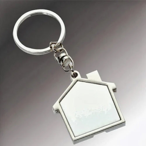 Steel Keychain - Color: Silver
