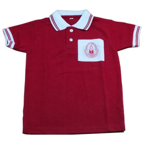 School Polo T-Shirt - Age Group: Adult