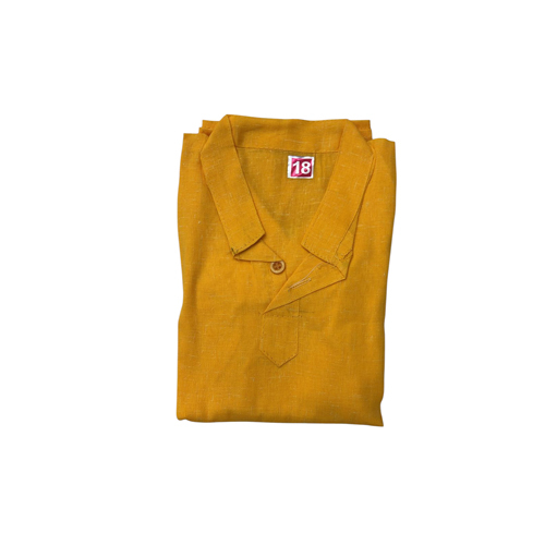 Mens Yellow Color Kurta