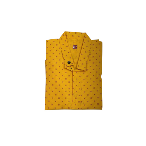 Mens Printed Straight Kurta