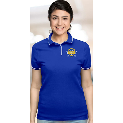 Ladies Polo Collar T-Shirt - Age Group: Adult