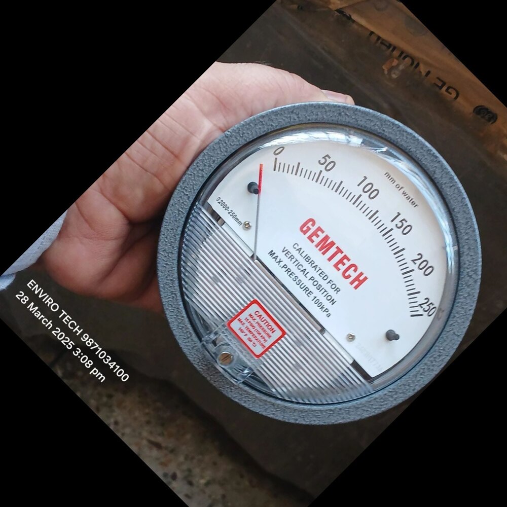 GEMTECH OMEGA DIFFERENTIAL PRESSURE GAUGE IN TTC INDUSTRIAL AREA NAVI MUMBAI MAHARASHTRA