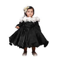 Girls Black Tulle Party Dress