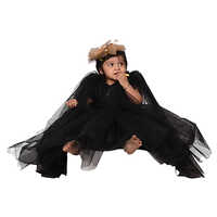 Girls Black Tulle Party Dress