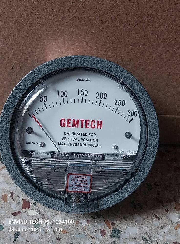 Wholesaler GEMTECH DIFFERENTIAL PRESSURE GAUGE FROM Shimoga Karnataka India