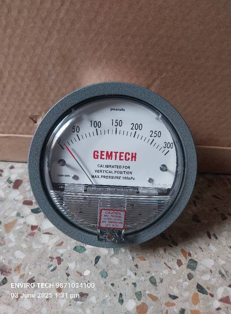 Wholesaler GEMTECH DIFFERENTIAL PRESSURE GAUGE FROM Shimoga Karnataka India