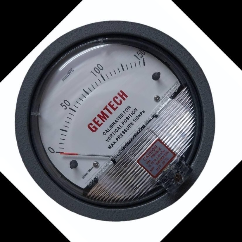 GEMTECH Differential Pressure Gauge Wholesaler From Jobner Rajasthan