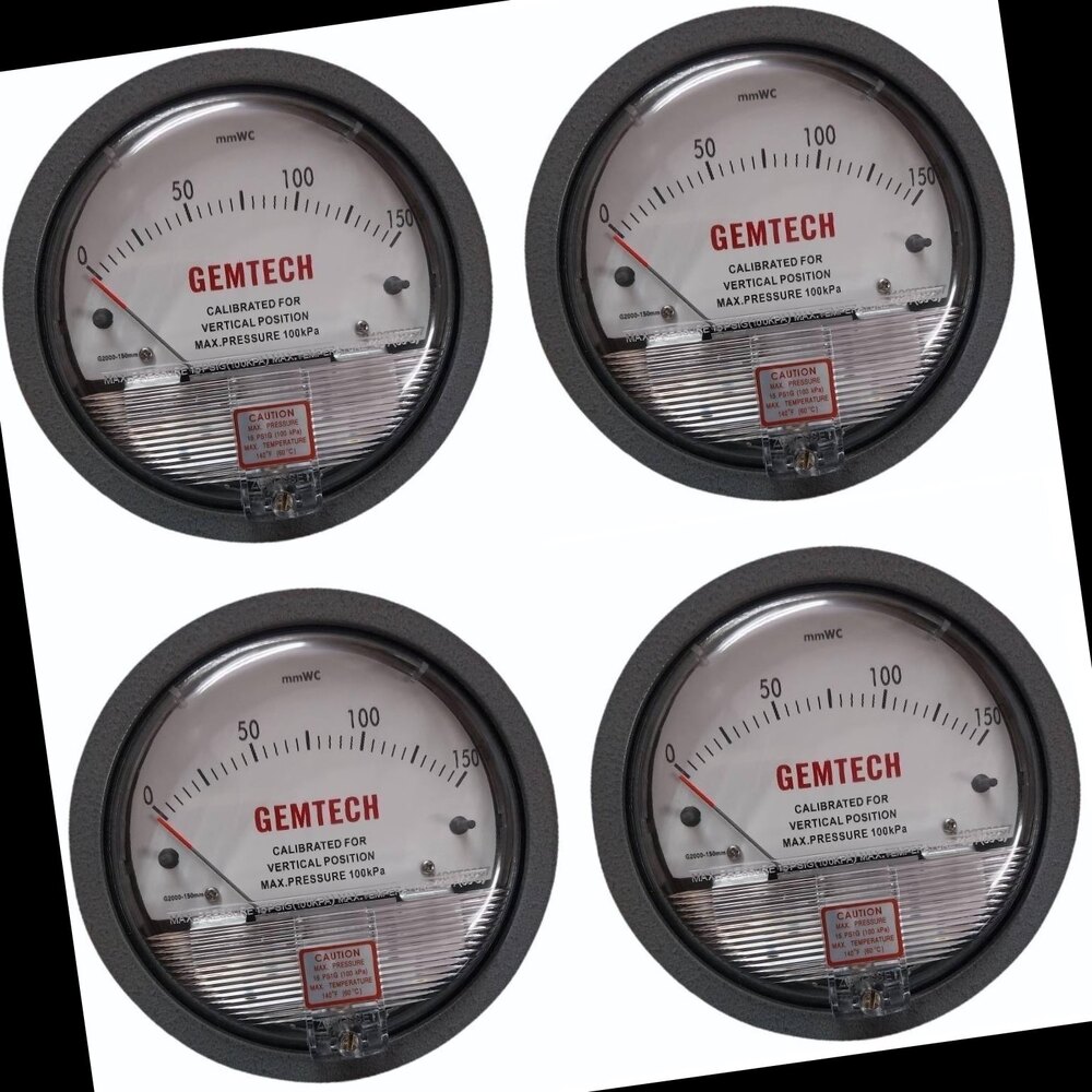GEMTECH Differential Pressure Gauge Wholesaler From Pali Chhattisgarh