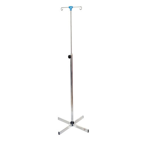Prime Surgicals I V Saline Stand, Model Name-Number Ps-Ivchrome2, 7 Feet - Application: Hospital