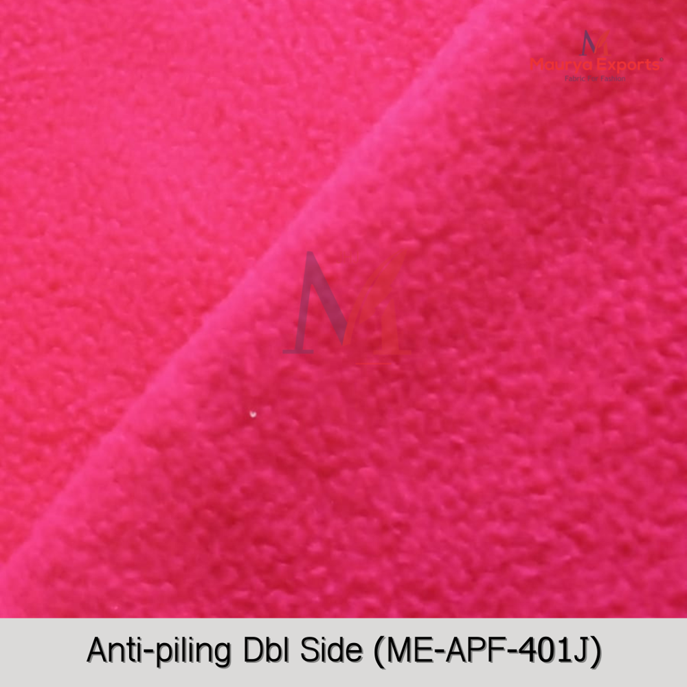 Polyester Double Side Antipilling Fabric