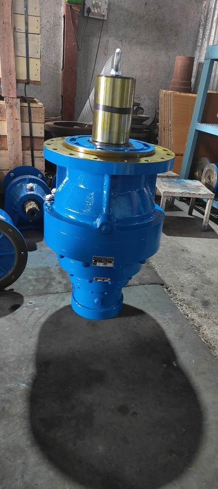 Gearbox Flange - Color: Blue