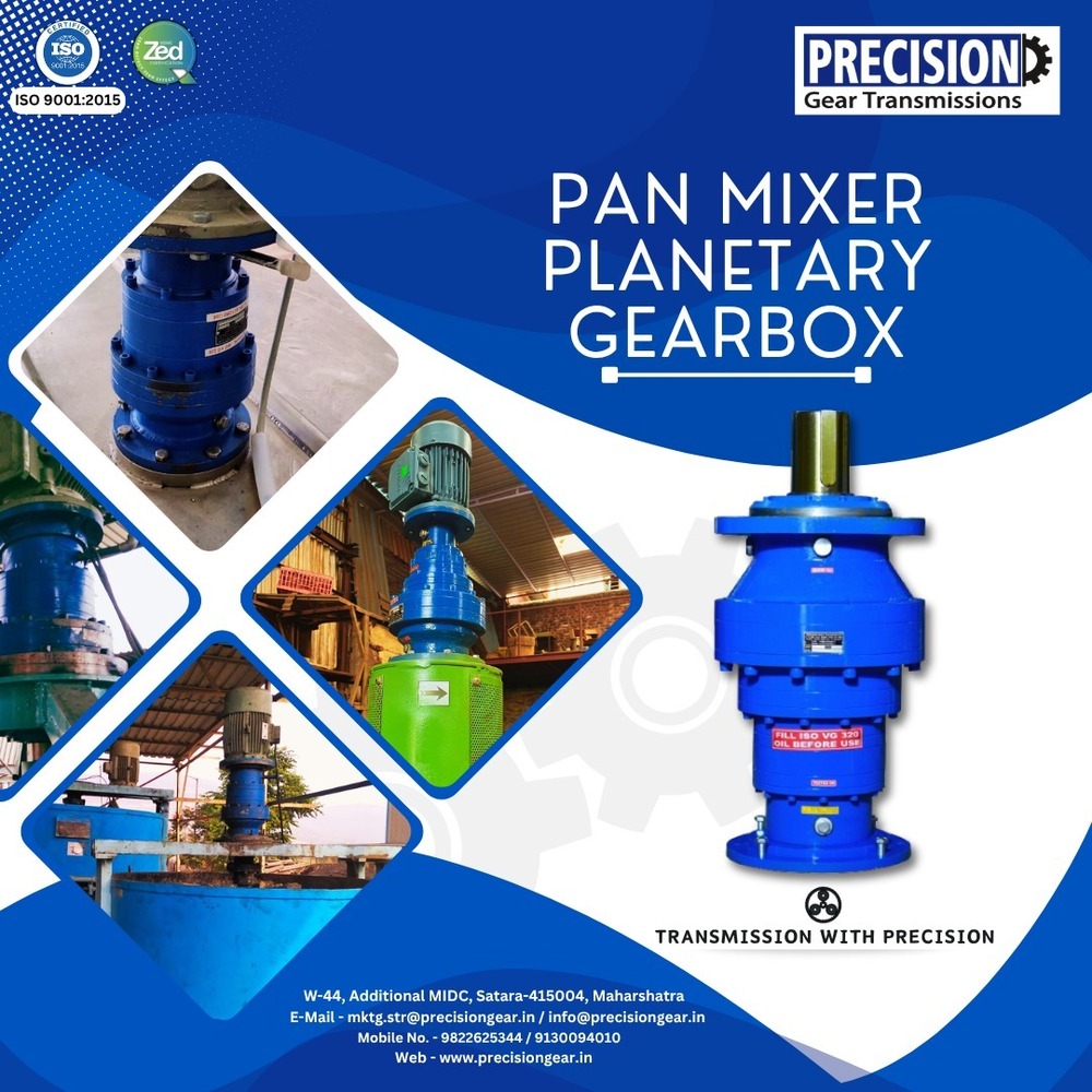 Gearbox Flange - Color: Blue