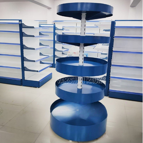 Round Display Racks - Capacity: 100 Kg