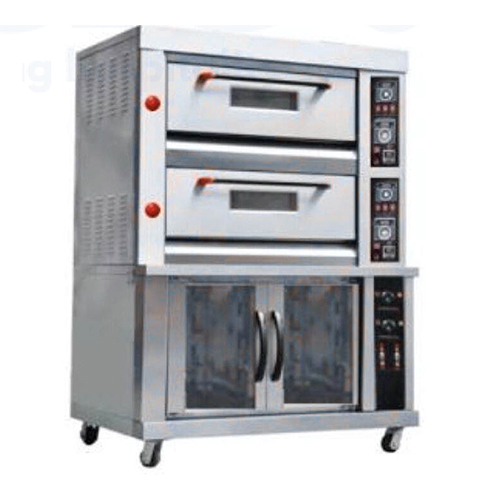 Electric - Gas Baking Oven 2D4T with 10 Trays Proofer