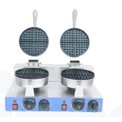 BSWM002 Round Waffle Maker Double