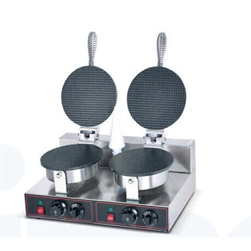 BSWM014 Cone Waffle Maker Double