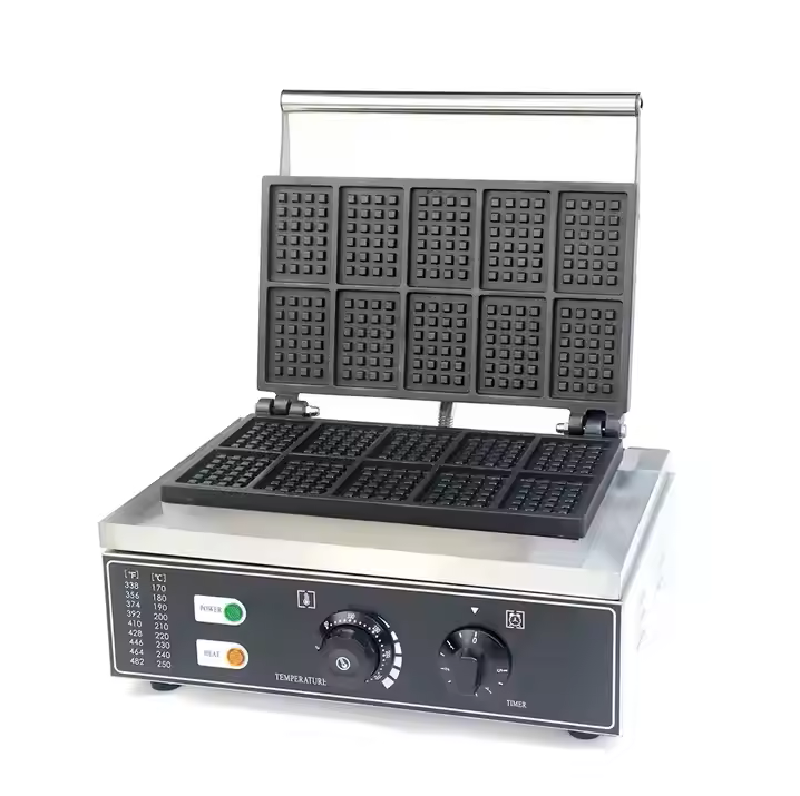 Biscuit Waffle Machine 10 Slot - Automatic Grade: Semi Automatic