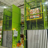 Double Mast Hydraulic Goods Lift