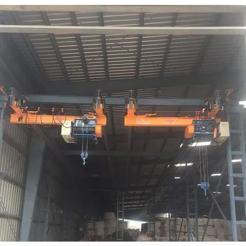 Under Slung Double Girder Eot Crane - Load Capacity: 200 Tonne