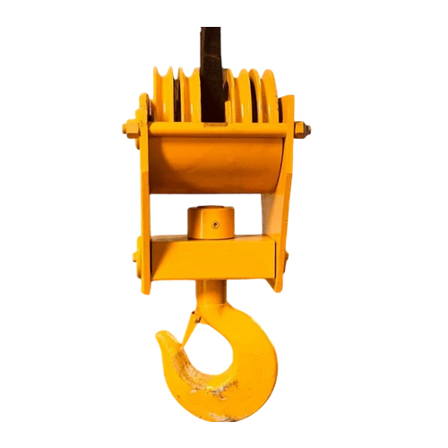 10 Ton Eot Crane Hook - Color: Yellow