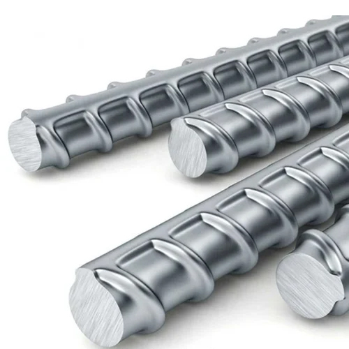 8Mm Stainless Steel Tmt Bar - Color: Grey