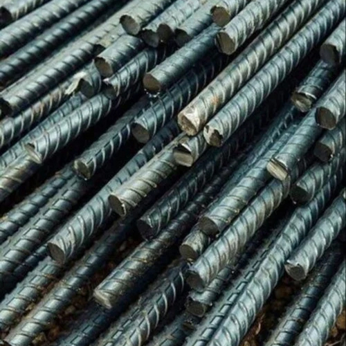 6Mm Mild Steel Tmt Bar - Color: Grey