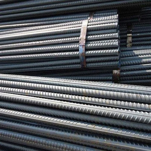 12Mm Mild Steel Tmt Bar - Color: Grey