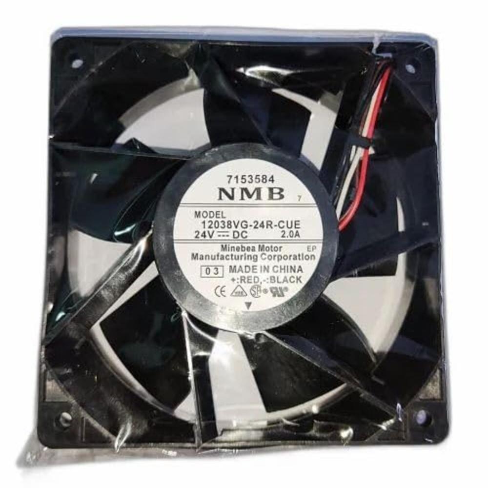 Nmb 12038vg-24r-cue Cooling Fan,24v-dc 2.0a Dc Cooling Fan,120 * 120 * 38mm 3wire - Color: Black