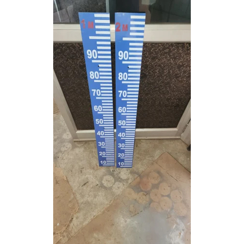 River Staff Gauge - Accuracy: 90 %