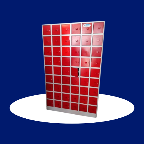 Mobile Phone Lockers - Color: Silver