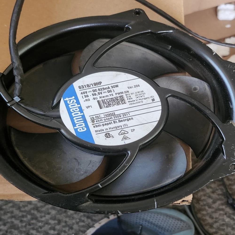 6318/19HP EBM Papst Cooling Fan 48VDC 559CFM 172MM Axial