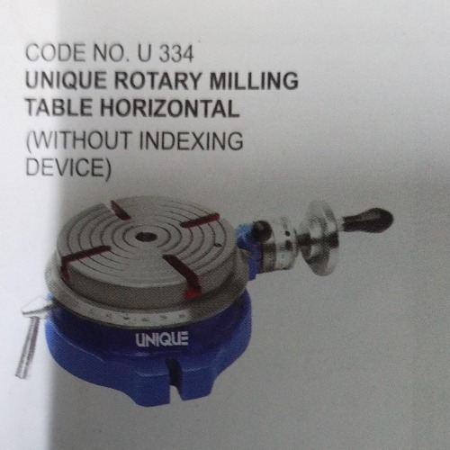 Rotary Milling Table Horizontal - Dimension (L*w*h): 250-550 Millimeter (Mm)