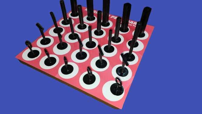 MAGNETIC PEG BOARD