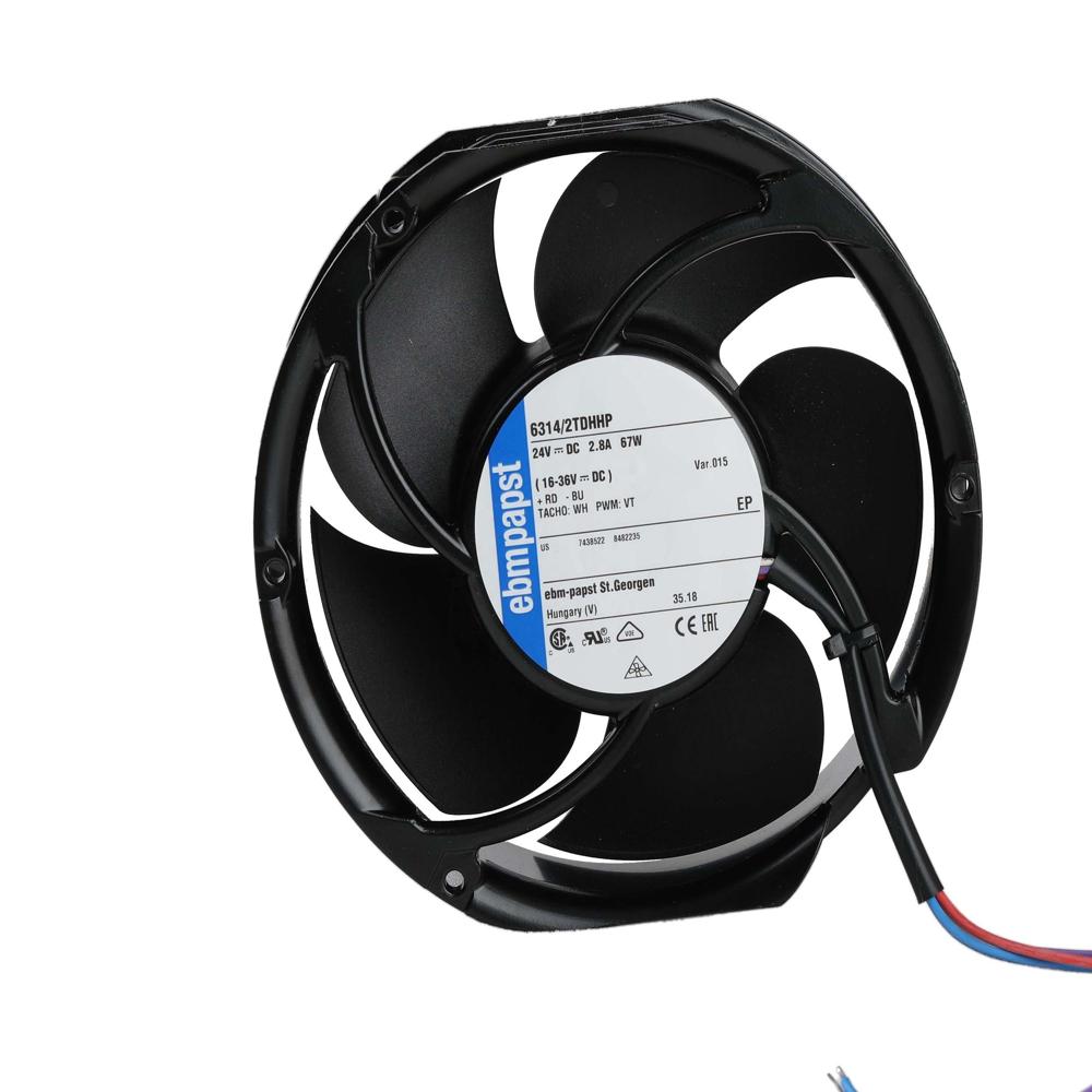 6314/2TDHHP ebmpapst Axial Fan EBM-PAPST TYPE:6314/2TDHHP EBM FAN 24V