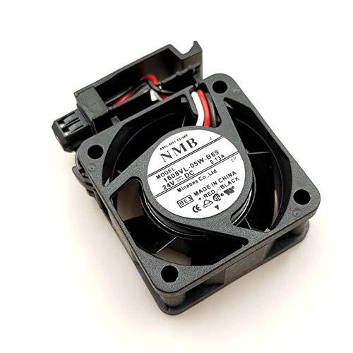 Nmb Mat 1608vl-05w-b69 24v 0.13a Cnc Machine Tools Fanuc Cooling Fan - Color: Black
