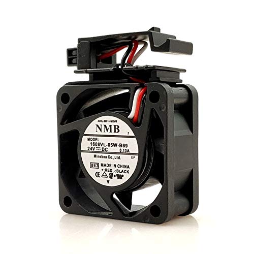 Nmb Mat 1608vl-05w-b69 24v 0.13a Cnc Machine Tools Fanuc Cooling Fan - Color: Black
