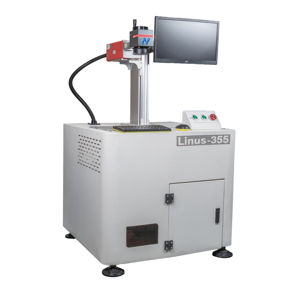 UV Laser Marking Machine - Stainless Steel Alloy, 220-440 Volt | Automatic Operation, Elegant White Finish, 1-Year Warranty
