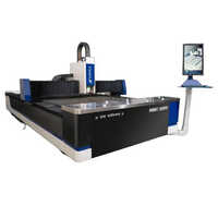 Fiber Laser Cutting Machine - Color: Black