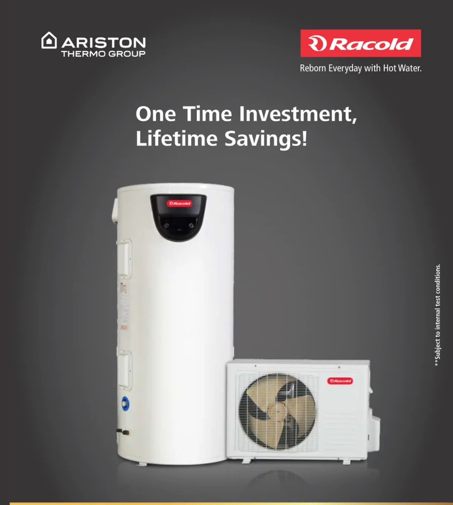 Racold make 300 LPD Heat Pump Water Heater