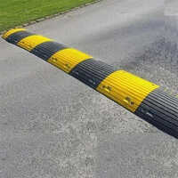 Pvc Speed Bumps - Color: Yellow And Black