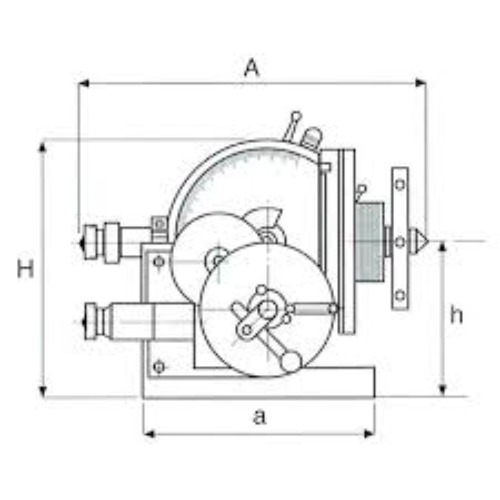 Universal Dividing Head  ( Indexing Head) - Application: Application:  Gear Manufacturing  Milling Spiral Gears