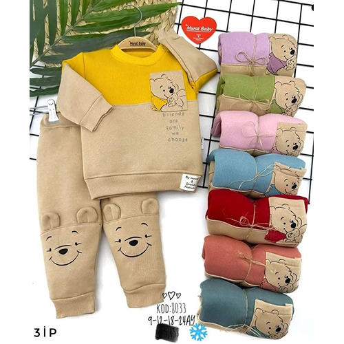 Baby Winter Wear Baba Set - Color: Multicolor