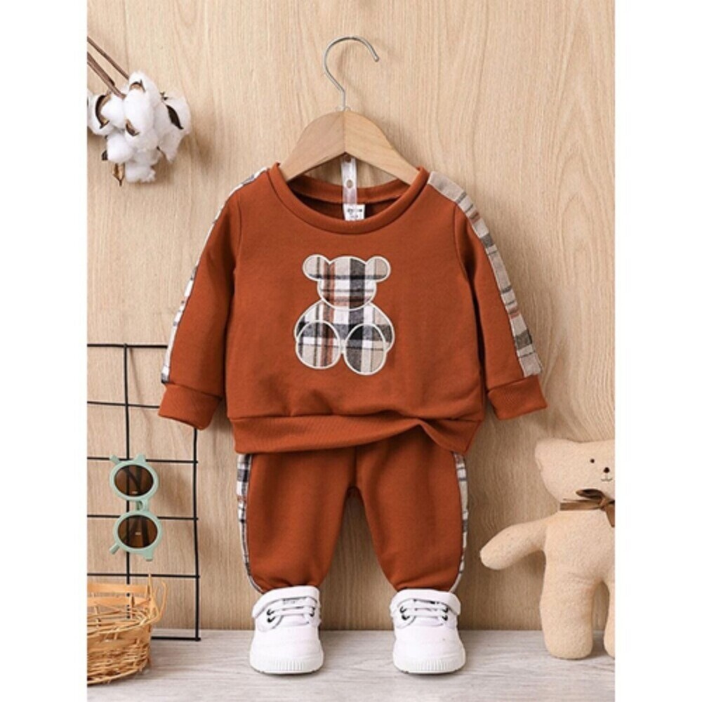 Baby Brown Winter Wear Baba Set - Age Group: Infants