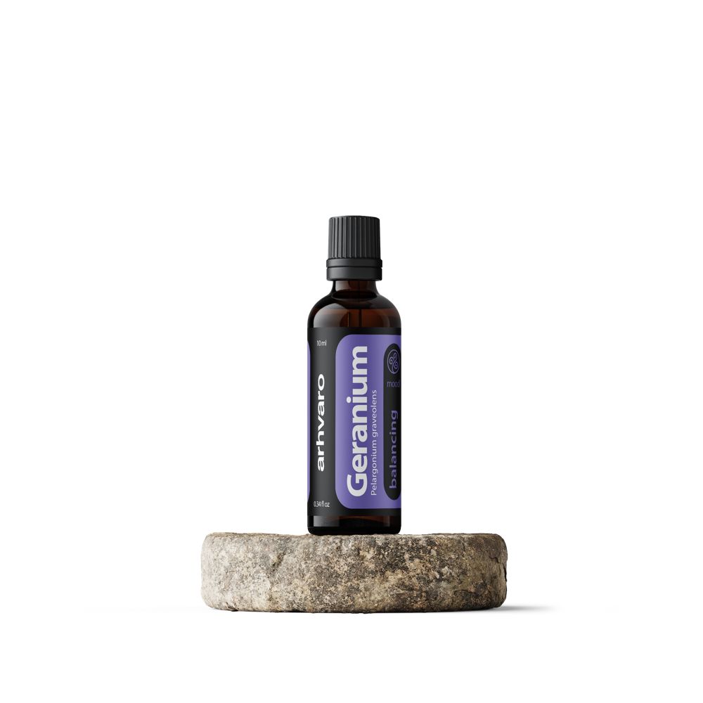 Geranium Essential Oil - 100% Pure, Available in 10 ml, 30 ml, 100 ml, and Bulk Quantities | 24 Months Shelf Life, Cool Dry Storage, Adult Use Only