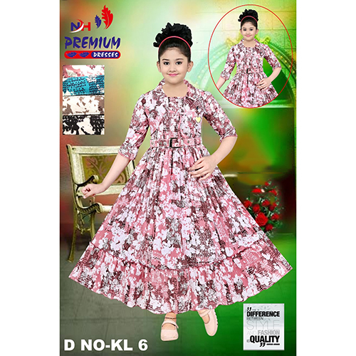KL6 Chiffon Girls Frock