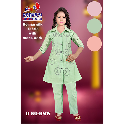 BMW Girls Casual Cord Set
