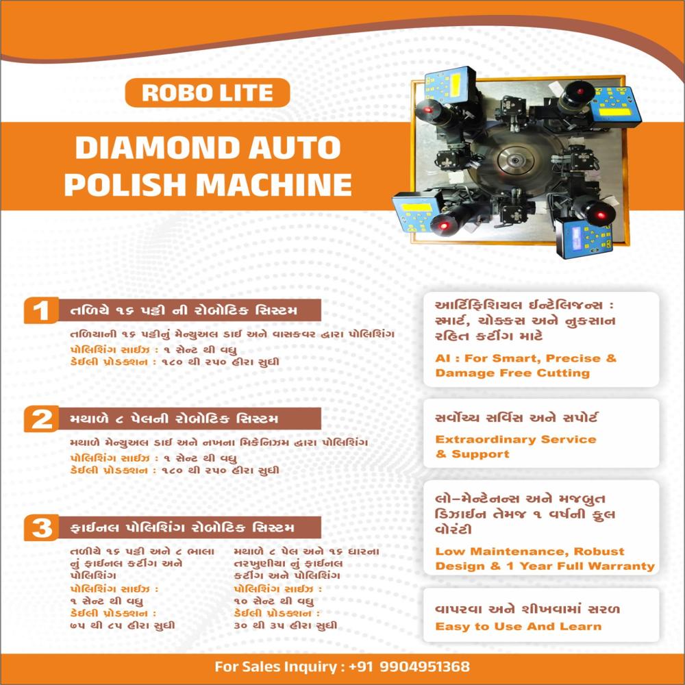 Robo Lite (Auto Polishing Machine) - Automation Grade: No