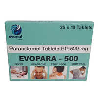 Paracetamol Tablet Box - Color: Multicolor