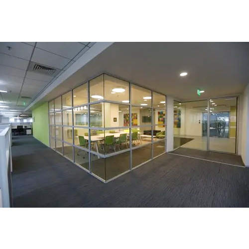 10Mm Office Glass Partition - Color: Transparent