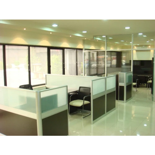 Frameless Glass Partition - Color: Transparent
